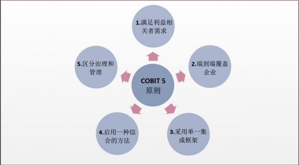  图 2 - COBIT 5 原则 
